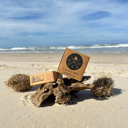 Organic Native Dog Surf Wax - 4 PACK - Cold Water (Purple Paw)