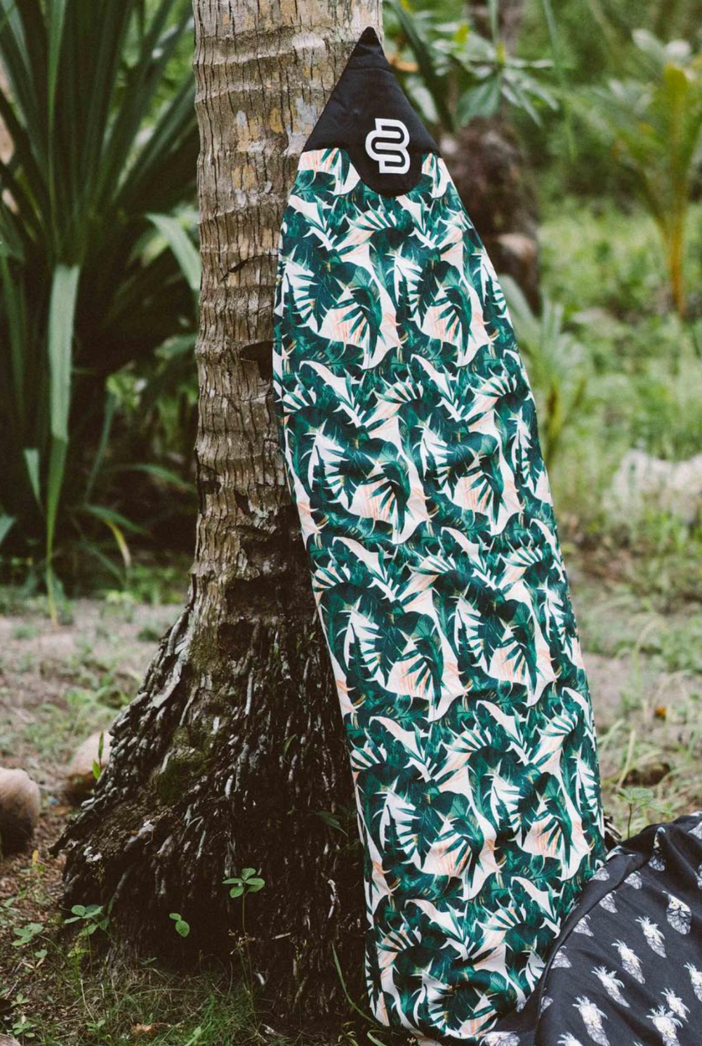 Green Leaf - Fun/Fish Surfboard Cover