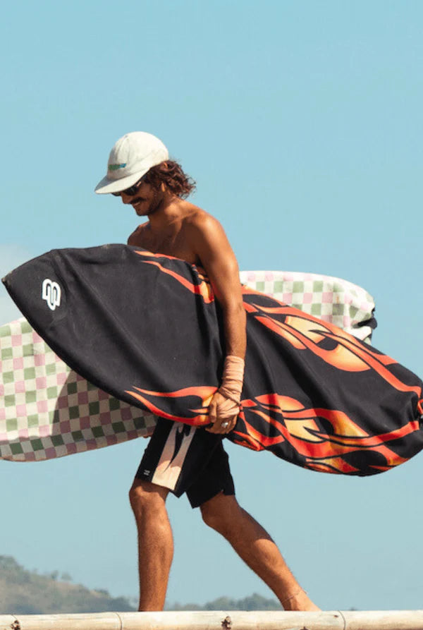 Flames - Boardsox Shortboard Surfboard Cover