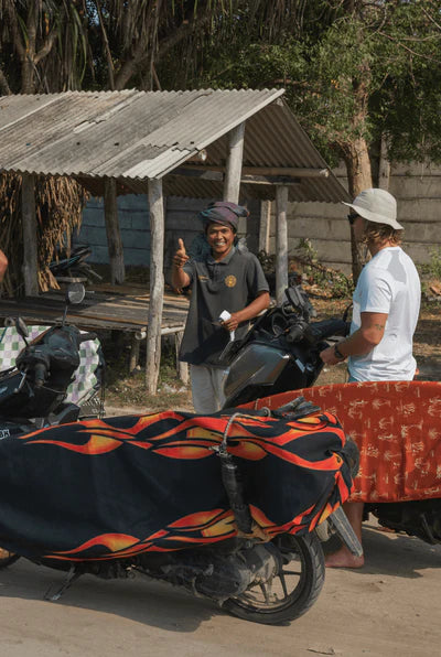 Flames - Boardsox Shortboard Surfboard Cover