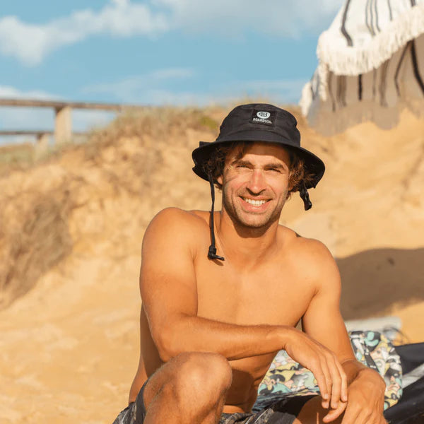 Black - Boardsox Surf Hat