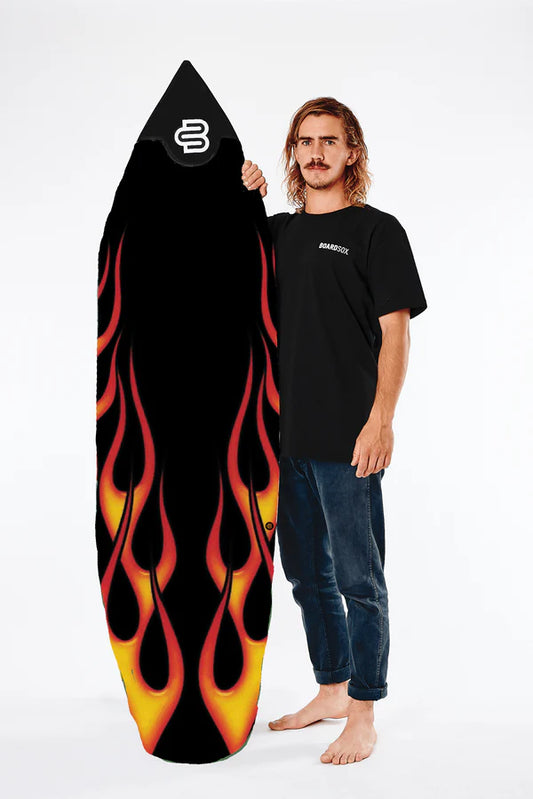 Flames - Boardsox Shortboard Surfboard Cover