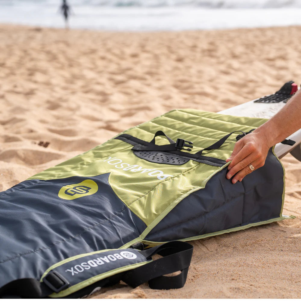 Short Surfboard Cover - Boardsox Travel Zipperless Surfboard Cover